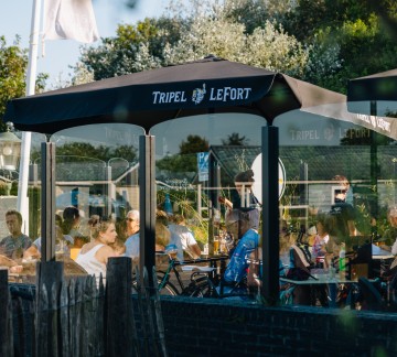 Brasserie terras