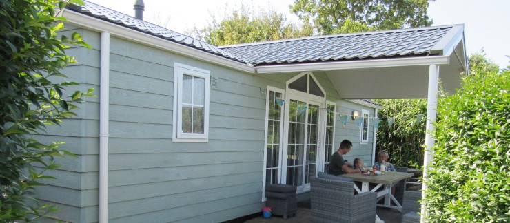 Chalet 501 - buitenkant - terras