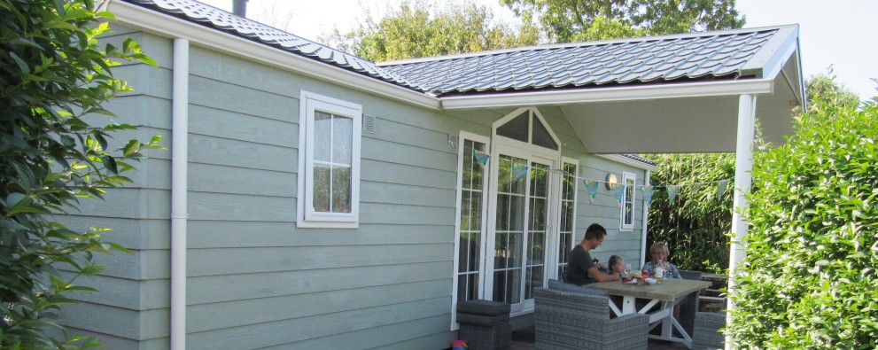 Chalet 501 - buitenkant - terras