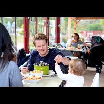 Brasserie mosselen eten