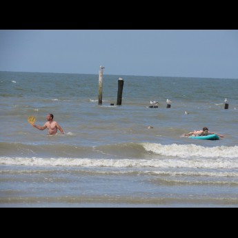 Zwemmen in Zee
